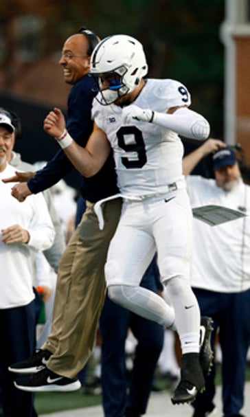 McSorley leads No. 12 Penn State to 66-3 rout of Maryland (Nov 25, 2017)